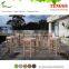 Outdoor PE rattan high top bar tables and chairs