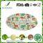 China supplier natural bamboo fiber eco friendly kitchenware dishes
