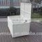 Aluminum outdoor storage boxes