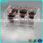 wholesale customized clear acrylic gift box for wine glasses cup display stand cheap
