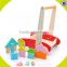 2017 Wholesale wooden baby activity center preschool wooden baby activity center W16E072