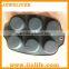 Food grade silicon bakeware 6 cavity Cup cake mold, cup cake maker