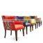 Sofa Chair For Lounge Room, Decorated With Button - tufting Back Rest Multi Color