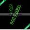 PU leather patch with reflective heat transfer logo for jeans