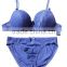 Ladies underwear sexy bra and panty new design China factory