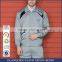 Custom Grey Cotton Engineer Work Uniform Jacket And Pants