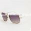 Handmade high quality purple glass lens sunglasses