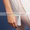 2017 MGOO White Sleeveless Blouse Split Hem Tops Ruffled detail Double Layer Chiffon Fabric Women Longline Tops