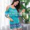 Off shoulder romper Simplee Apparel print off shoulder tunic women jumpsuit romper