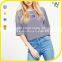 Latest All Over Stripe Designs Round Neck Casual Print Drop Shoulder Half Sleeve T-shirt for Women