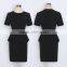 New season fashion clothing factory short sleeve fancy new model casual dress for ladies