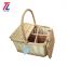 wholesale picnic basket hot sale cheap handmade woven wicker baskets with lid