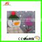 Custom Wholesale 4" rectangle grey fabric drink coasters with snowman pattern
