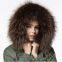 Most popular fashion women big fur collar jacket in high quality