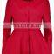 china new women elegant fashion long sleeve cashmere peplum jacket