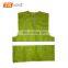 Promotional fluorescent green cheap safety vest for emergency