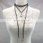 Black Faux Suede Choker Necklace