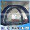 4 by 4 meters airtight inflatable camping tent transparent or customized