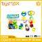  China Import Toys Plastic Multicolor Baby Rattle And Teether