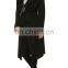 Beautiful Shawl Collar Belted Crepe Duster jacket for women