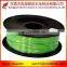 Shiny Green color 3D printer PLA silk like Polymer composit filament