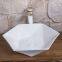 Sanitary ware bathroom ceramics latest round shape no hole wash hand basin