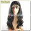 Can be dyed blonde color full cuticle Virgin remy Thick Human Hair Doll Wigs