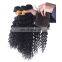 Good Feedback Deep Curl Virgin Human Hair Bundles Brazillian Hair Bundles With Closure