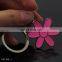 Metal enameled flower keychain most popular for Girls