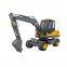 DLS880-9A 8 tons wheeled hydraulic excavator