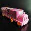 train Shaped pencil case Tin Box two layers pen tin case children school stationery box