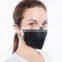 Cool Black Nonwoven Fabric Anti PM2.5 Face Mask for Commuting