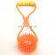 Pet toy interactive spiked elastic drawstring ball molar dog toys tpr
