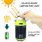 Waterproof Portable Outdoor mosquito killer lamp Rechargeable Hanging Led solar lantern camping light