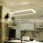 Chandelier Living Room Lamp Rectangular Home Postmodern Simple Dining Room Lamp Personality Ring Dining Table Chandelier