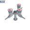 Laboratory 3 way gas valve,table/deck mounted triple outlet gas faucet with pressure gauge