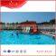 Aqua Park Equipment Fiberglass Open Spiral Flume Slide