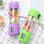 Black citrus bottle fruit mixer electric travel automatic stainless steel fresh orange juicer