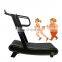comfortable easy multifunction manual running machine curved manual treadmill no powered  gym running equipment