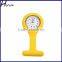 2016 New Product Colorful Silicone Rubber Nurse Watch Nurse FOB Watch Yellow WP019