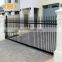 Cost - effective galvanized & black powder coating iron gates sliding prices