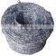 Galvanized barbed iron wire and PVC coated barbed iron wire.