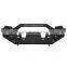 Black Textured Steel Front Bumper for Vigo NP300 Revo Bumper 4X4 Parts Offroad Accessories