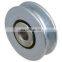 6*32*8mm metal bearing pulley    lifting wheel steel wire rope     concave wheel U wheel