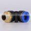 Factory Price PL Series PL4/6/8 G Type M5 Thread Push In Hose Tube Plastic Material Pneumatic Quick Connect Air Fittings