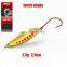 Worm Shaped Leech Shaped Spoon 2.5/3.5/5/7.5/10/15/20/25g Fishing lure Metal Lure Freshwater Saltwater for Trout Seabass Carp