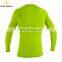 Custom Made Design silicon Plain Polyester Wholesale Rash Guard