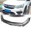 Honghang Manufacture Carbon Fiber Universal Type C Front Lip Bumper Diffuser Protector For All Car