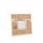 K&B wholesale hot sale modern new wooden natural color DIY photo frame