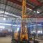 OrangeMech JDL350 working with mud pump and DTH impactor crawler type hydraulic water well drilling rig machine for sale